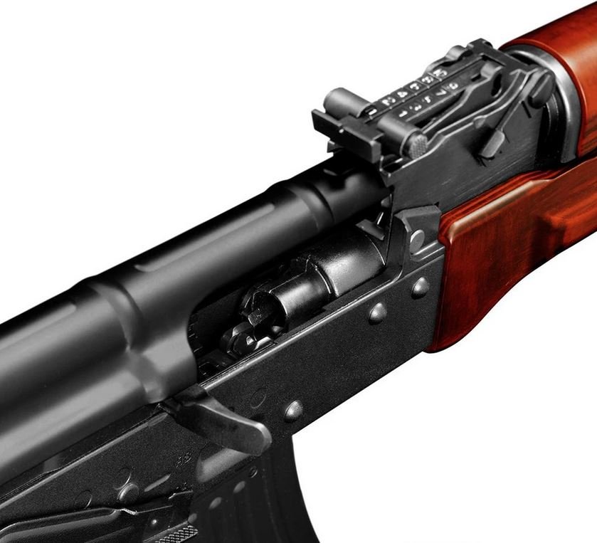 TM Gas Rifle AKM GBBR - Black/Wood Imitation