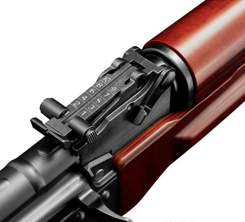 TM Gas Rifle AKM GBBR - Black/Wood Imitation