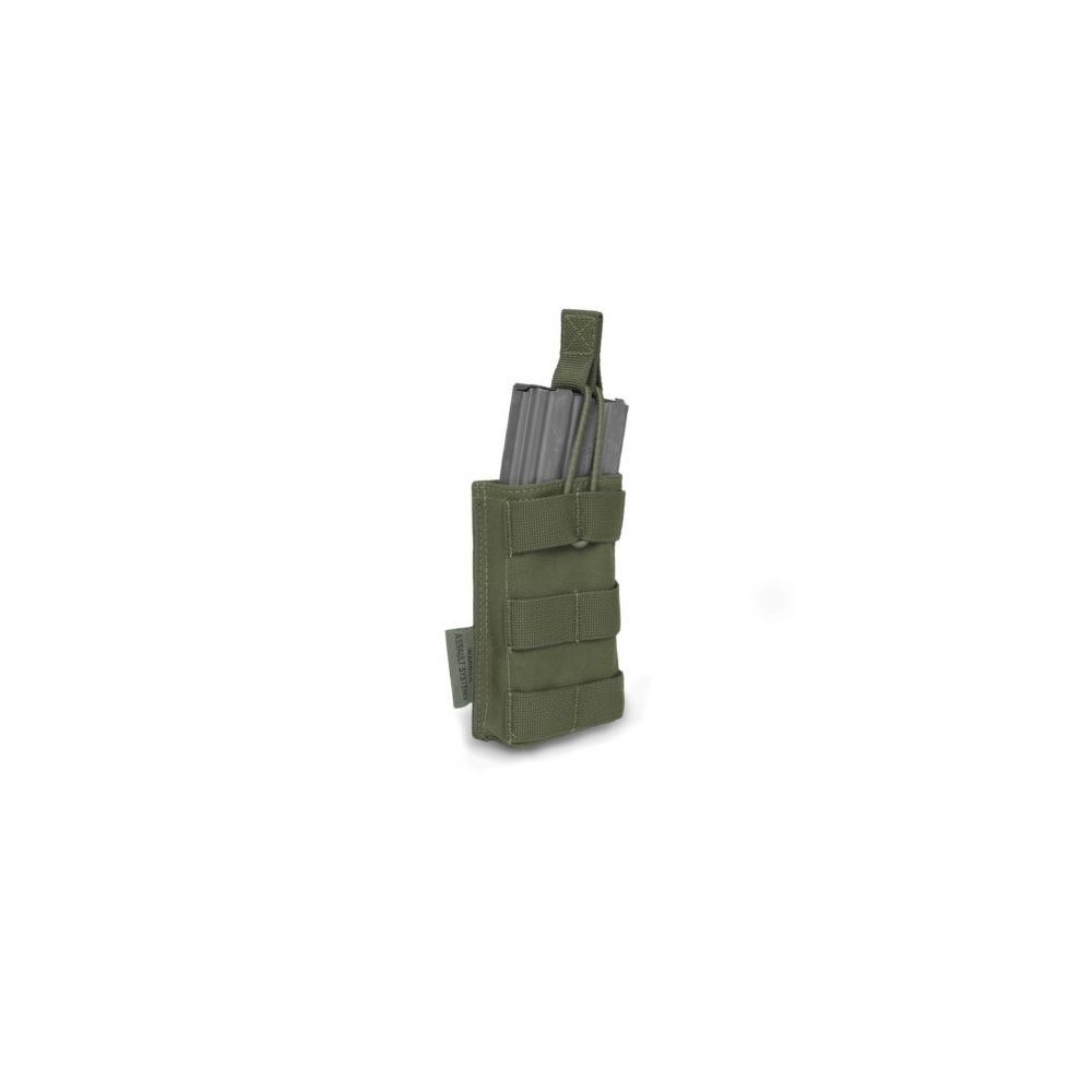 WAS Single MOLLE Open Pouch AR15 / M4 - Green