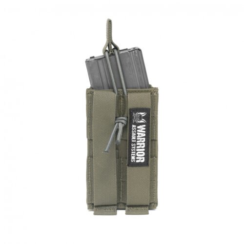 WAS Single MOLLE Open Pouch AR15 / M4 - Green