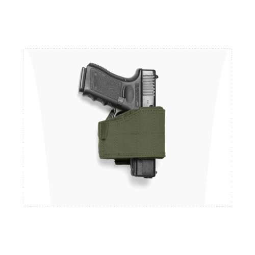 WAS Universal Pistol Holster UPH, Right Handed - Green