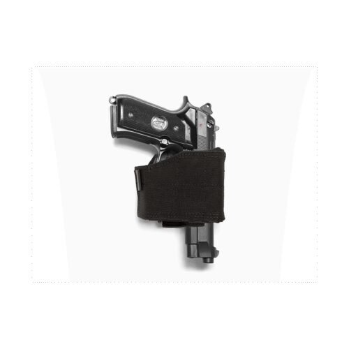 WAS Universal Pistol Holster UPH, Right Handed - Black