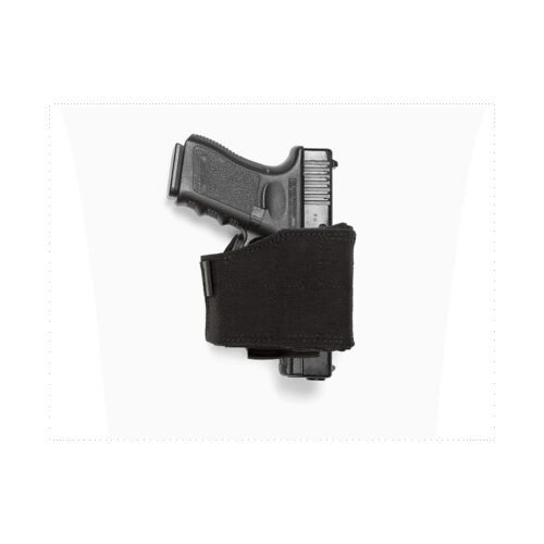 WAS Universal Pistol Holster UPH, Right Handed - Black