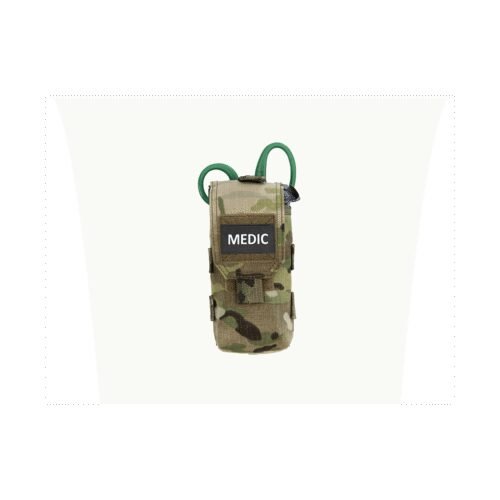 WAS Individual First Aid Pouch (IFAK / MEDIC) - MultiCam(R)