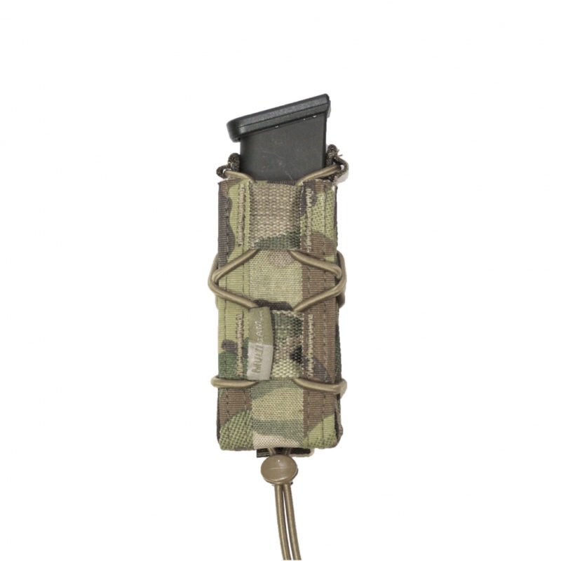 WAS Single Quick Mag Pouch for 9 mm Pistol Magazine - MultiCam(R)