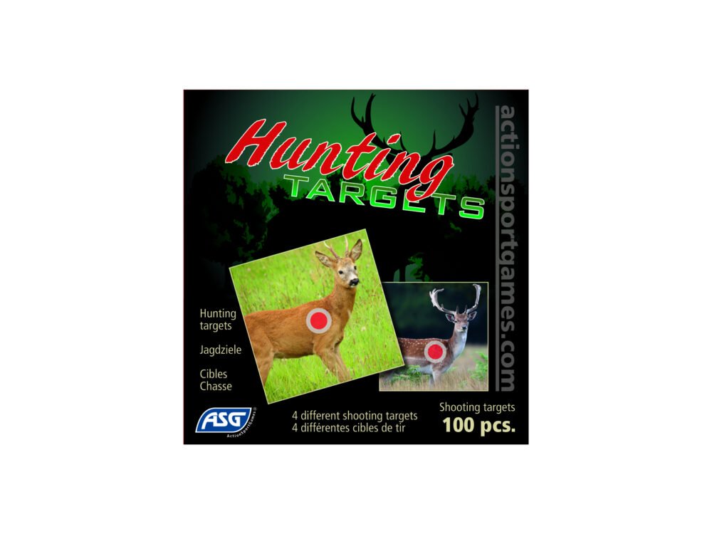 ASG HUNTING 14x14 cm Paper Target - 100 Pcs