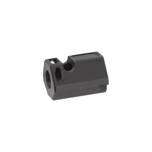 ASG CNC Aluminium Compensator for P-09 OR - Black
