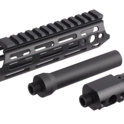 AA CNC M-LOK Handguard Set with Barrel for AAP-01 - Black