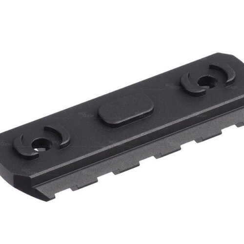 AA Metal RIS Rail for M-LOK, 5 Slots / 60 mm - Black