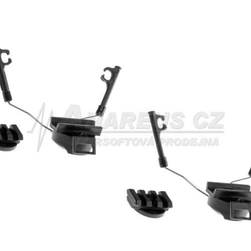 Z Tactical Helmet Rail Adapter Set for COM 1 / 2 Headset ( BK )