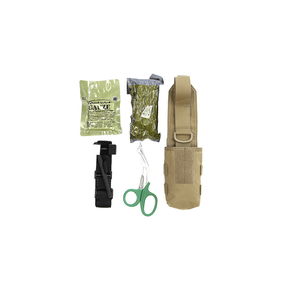 WAS Individual First Aid Pouch (IFAK / MEDIC) - Coyote