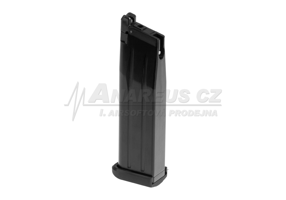 WE Gas Magazine for WE Hi-Capa GBB, 31 BBs - Black