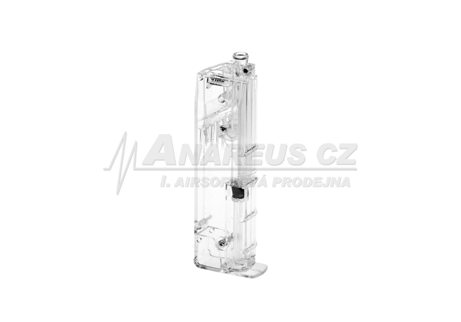 G a G Speedloader for Mid-Cap / Low-Cap Magazines, 100 BBs - Transparent