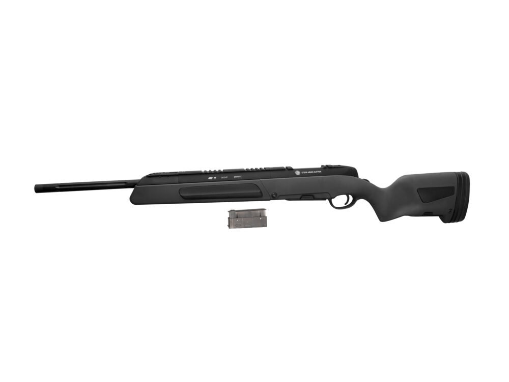 ASG Steyr Scout Sniper Rifle, Spring-Action - Black