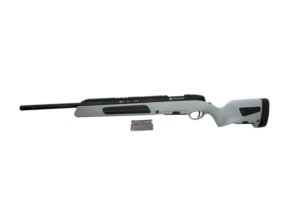 ASG Steyr Scout Sniper Rifle, Spring-Action - Grey