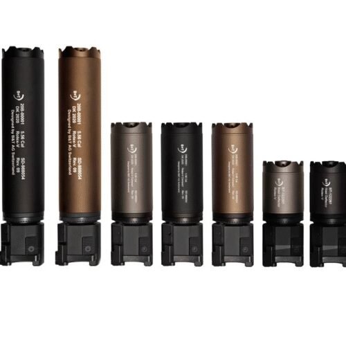 34546 ASG QD Supressor B a T Rotex-V Blast Deflector 95 x 39 mm - Black