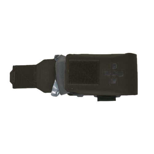 WAS Small Horizontal IFAK Medic Pouch Laser-Cut - Black