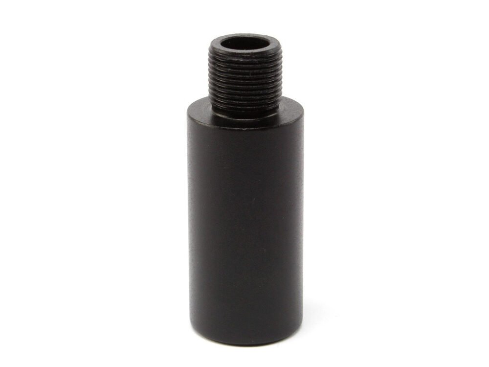 Aluminum silencer adapter for SVD sniper rifles