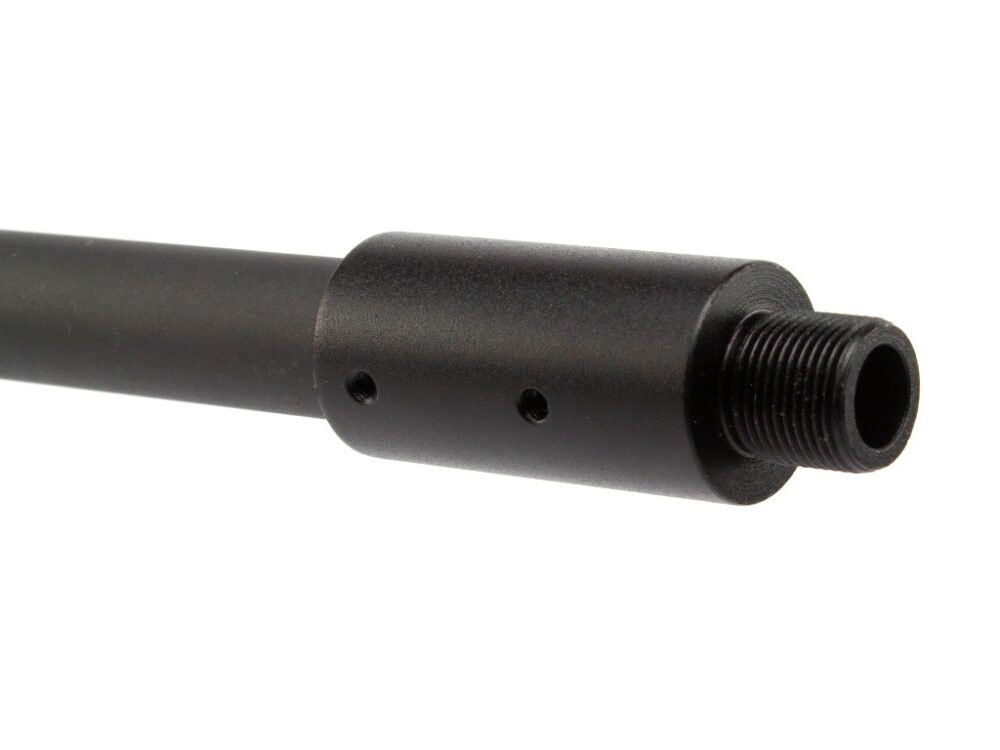 Aluminum silencer adapter for SVD sniper rifles
