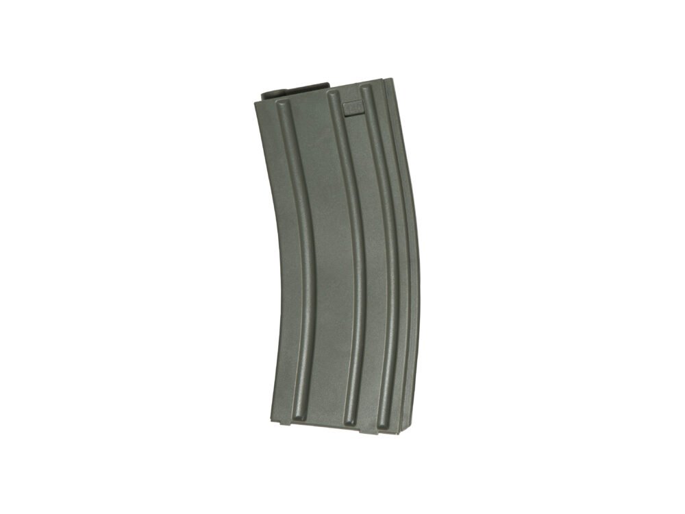ASG M4 / AR15 Mid-Cap Magazine, 140 BBs, Plastic - Green
