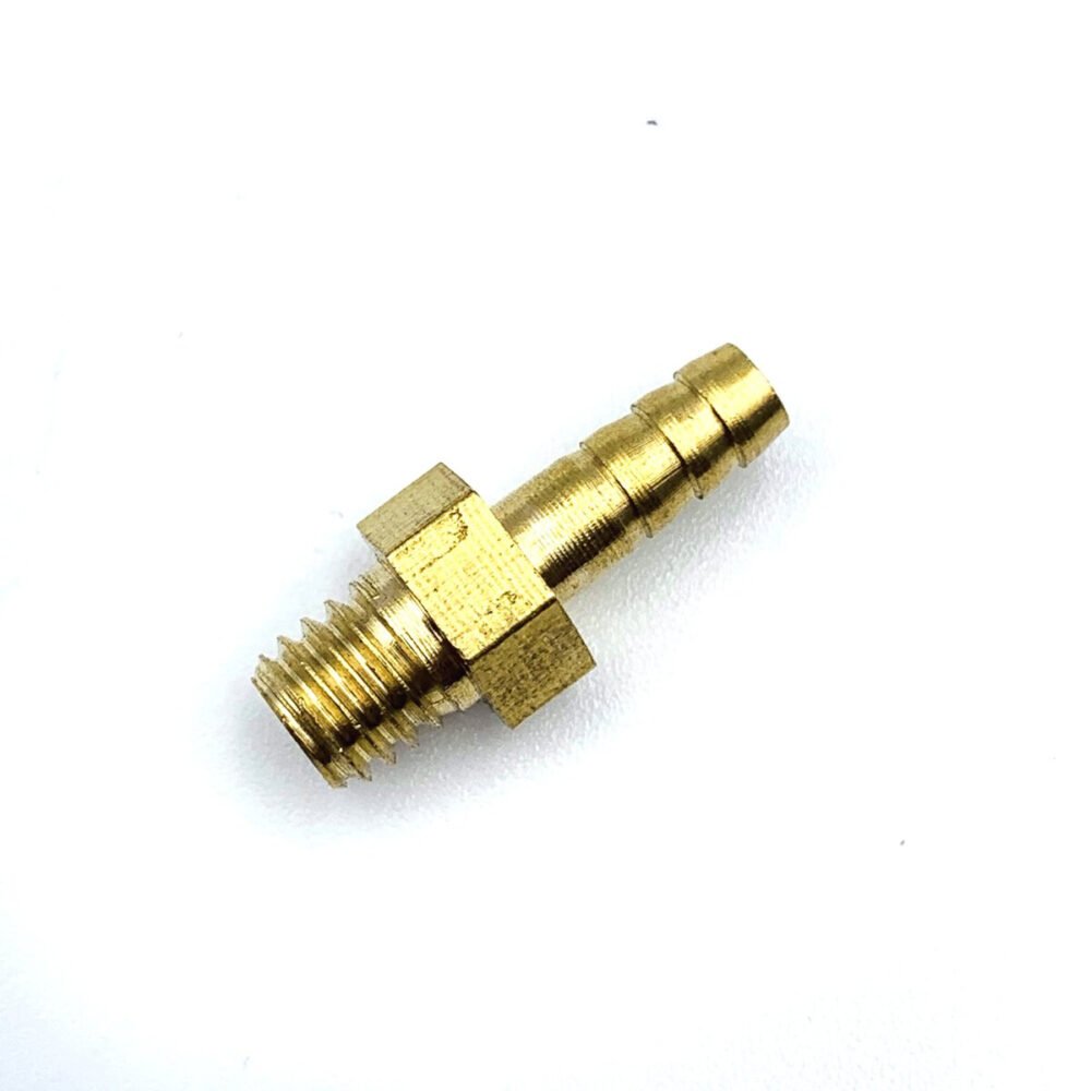 EPeS HPA coupling with push-in mandrel for 6mm hose (M6 external thread)