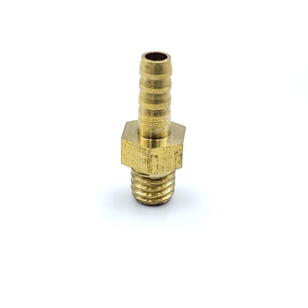 EPeS HPA coupling with push-in mandrel for 6mm hose (M6 external thread)