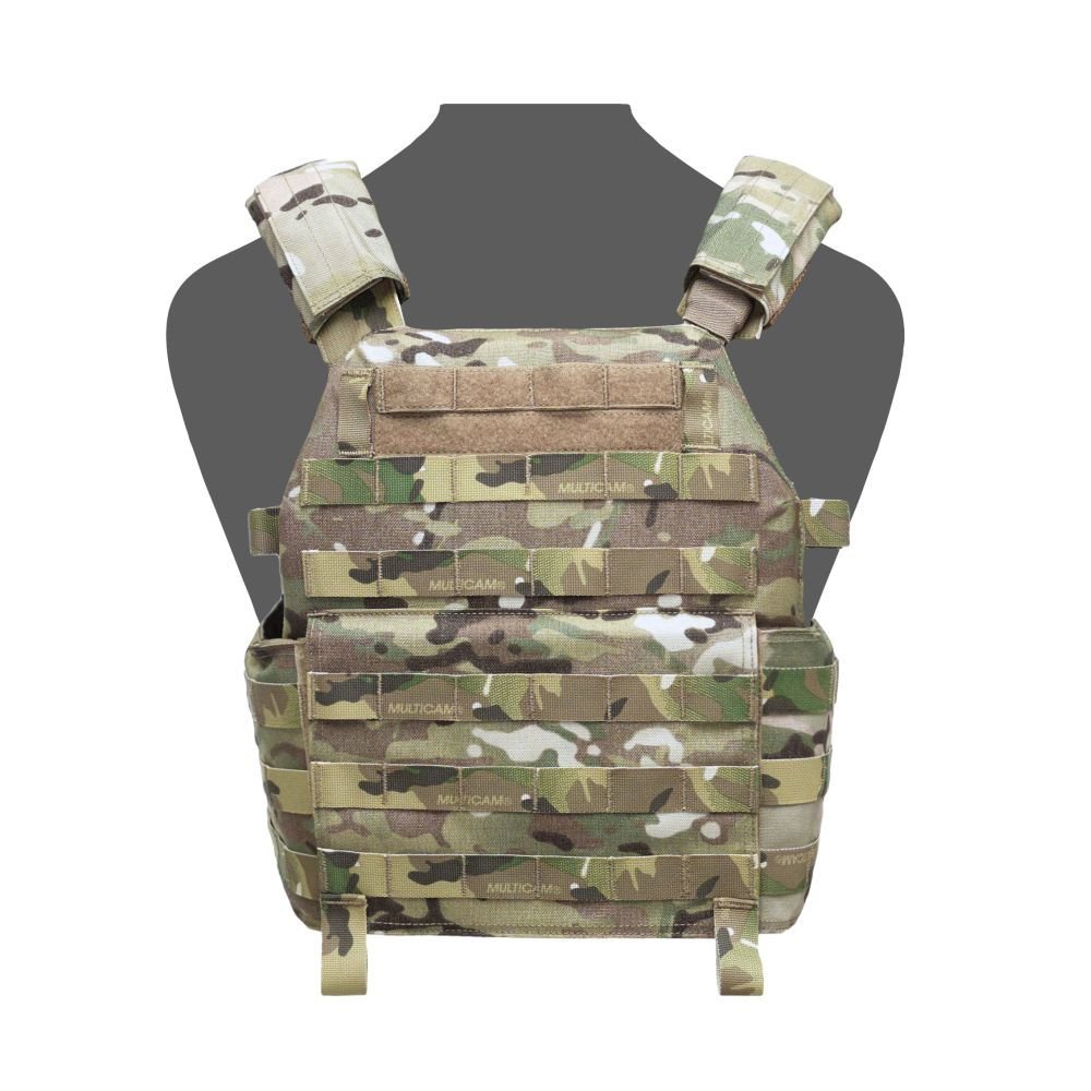 WAS DCS Elite Ops Plate Carrier, AR15 Open Pouches - MultiCam(R)