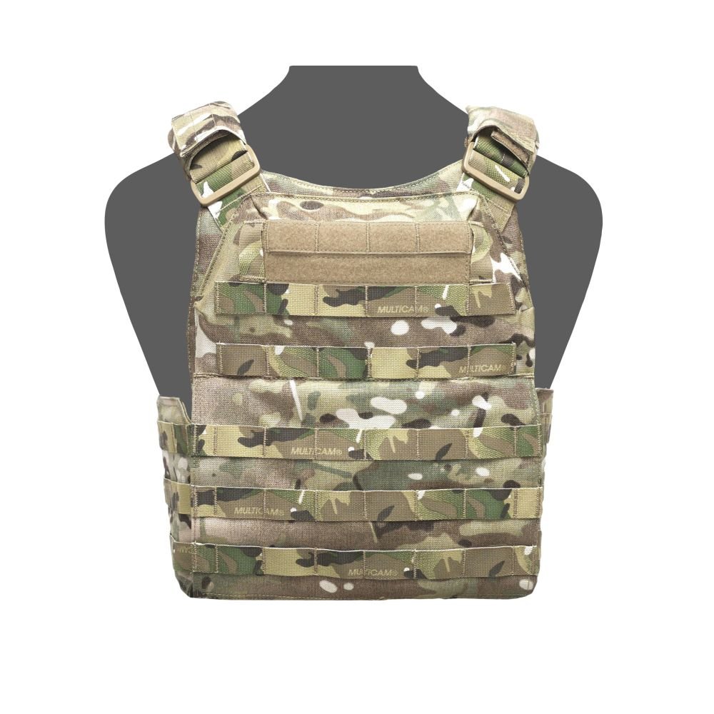 WAS DCS Elite Ops Plate Carrier, AR15 Open Pouches - MultiCam(R)