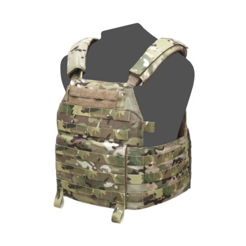 WAS DCS Elite Ops Plate Carrier, AR15 Open Pouches - MultiCam(R)