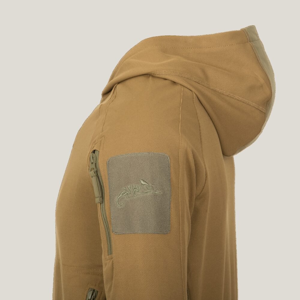 HELIKON RANGE HOODIE TopCool - Coyote/Adaptive Green