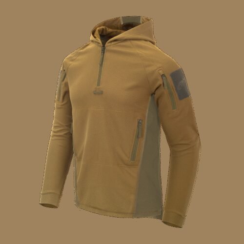 HELIKON RANGE HOODIE TopCool - Coyote/Adaptive Green