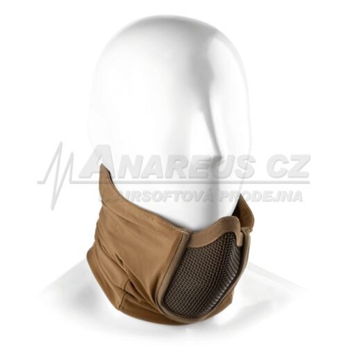 Mk.III Balaclava with Steel Half Face Mask ( TAN )
