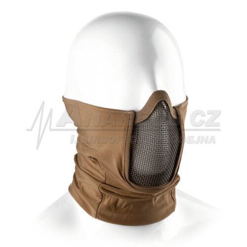 Mk.III Balaclava with Steel Half Face Mask ( TAN )