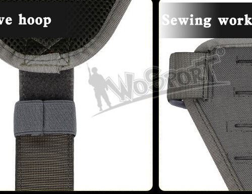 WST Tactical leg panel laser cut - MC