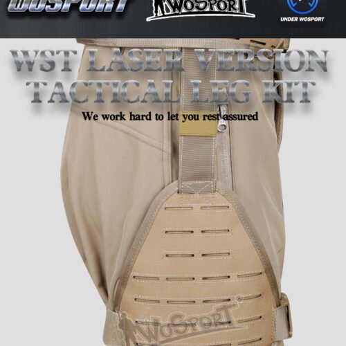 WST Tactical leg panel laser cut - MC