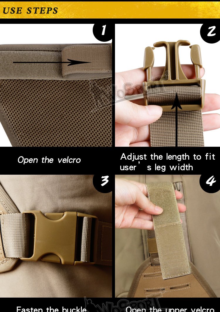 WST Tactical leg panel laser cut  - OD