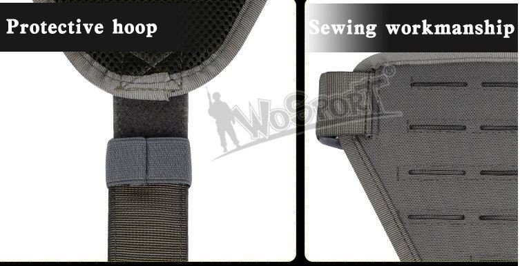 WST Tactical leg panel laser cut  - OD