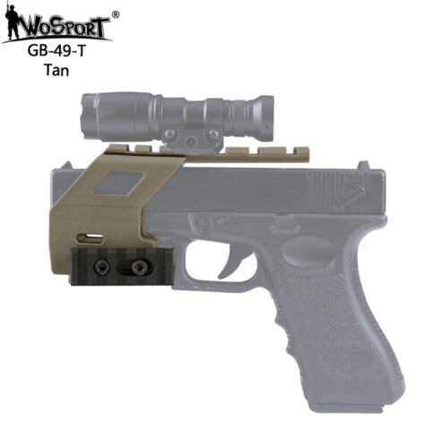 WST GB-49 Rail Base System for G-Series Pistols - Tan