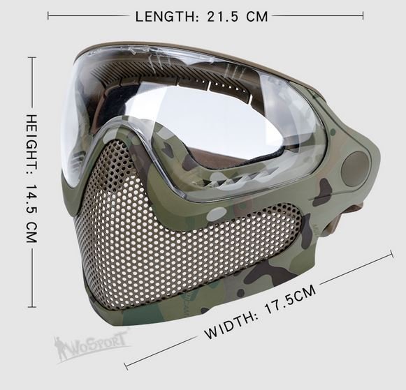 Pilot Mask (Steel mesh version) - MC