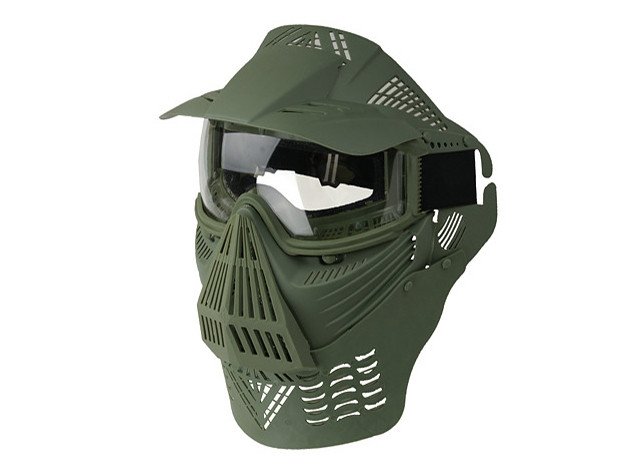 35563 Full face Mask Transformers Ultimate V4 ( TAN )