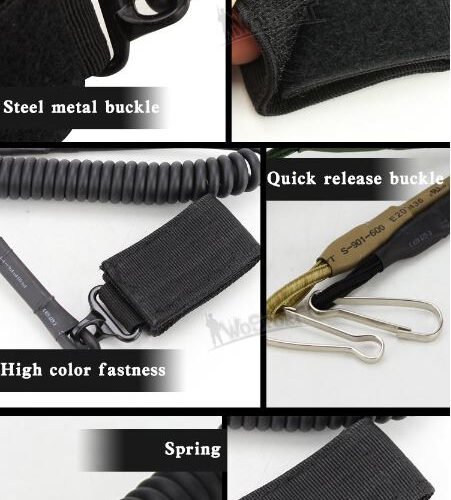 Multi-purpose spring ropeSL37, black