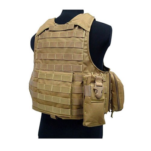 CIRAS MAR Tactical Vest 600D, Black