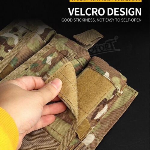 JPC vest 2.0 front accessory package 5.56 triple package - Black