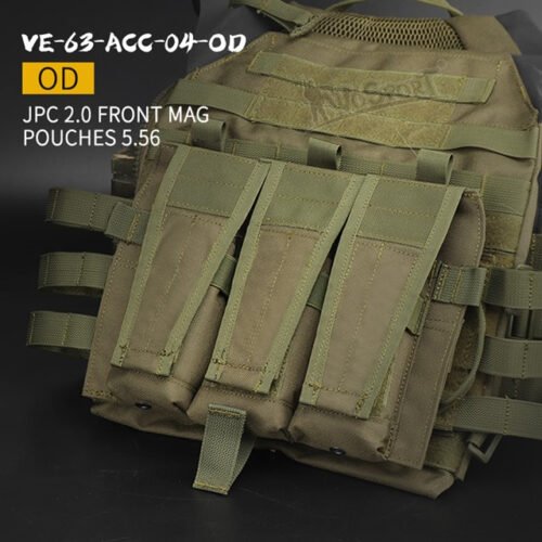 JPC vest 2.0 front accessory package 5.56 triple package - OD