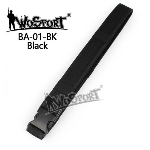 BA01 ordinary  Buckle Belt - BLACK