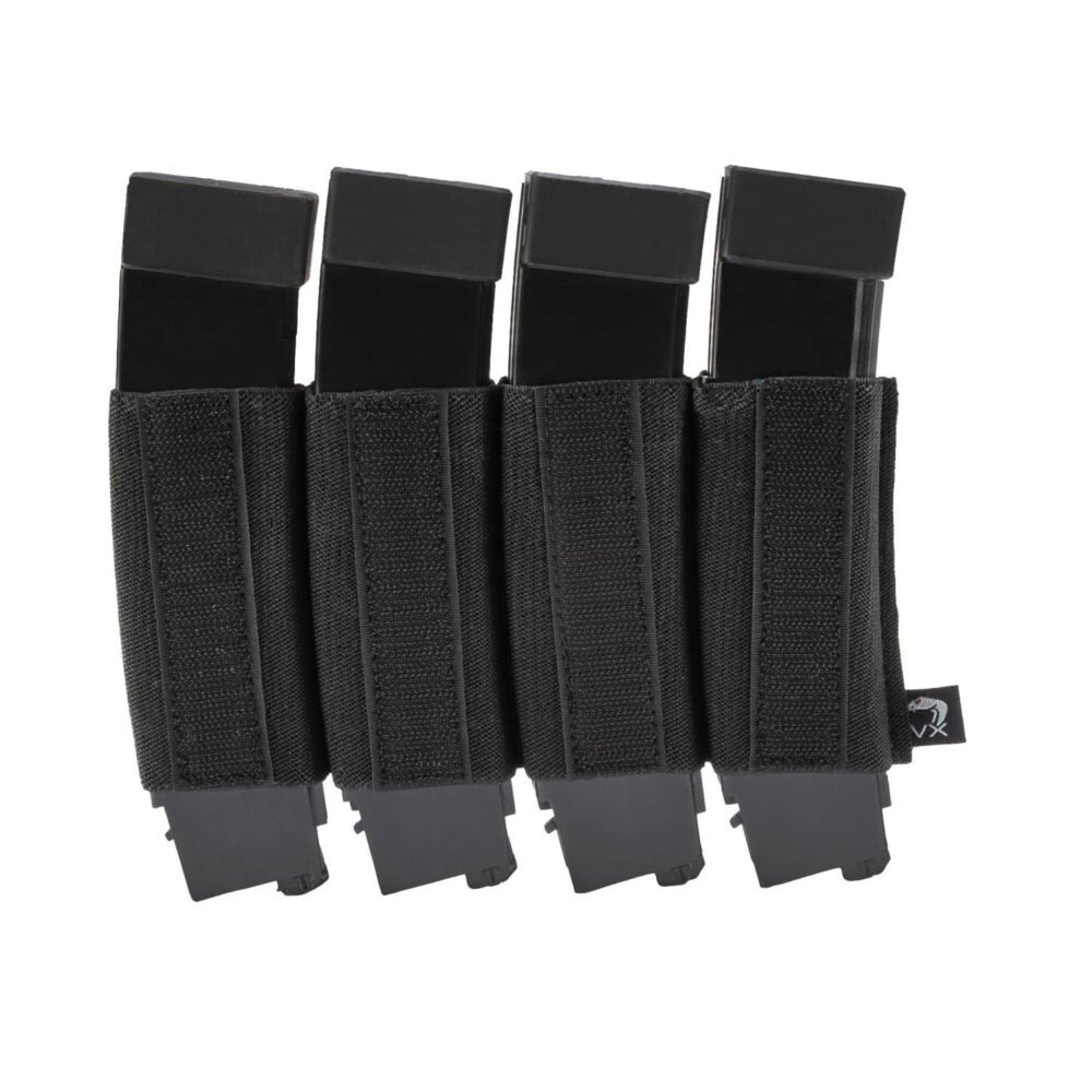VIPER VX Insert Pouch for 4 Magazines 9mm / SMG - Black