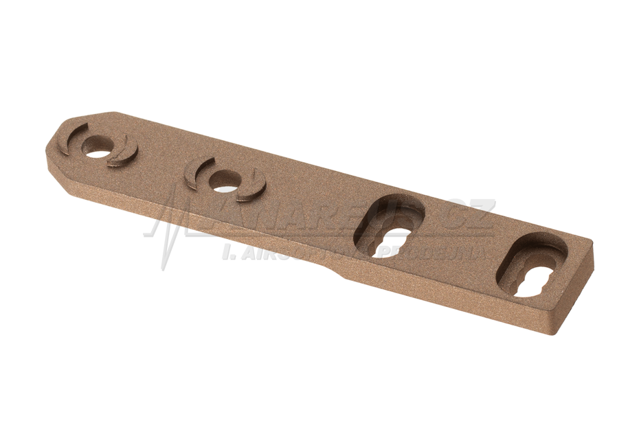 Rail Mount For M300 / M600 comp. with M-LOK and Keymod - Dark Earth