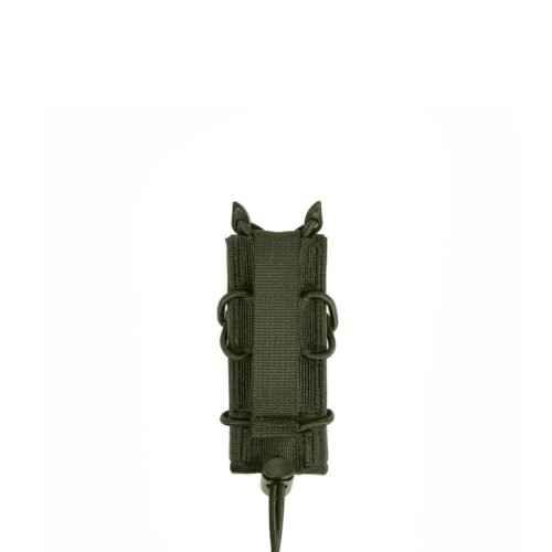 WAS Single Quick Mag Pouch for 9 mm Pistol Magazine - Green