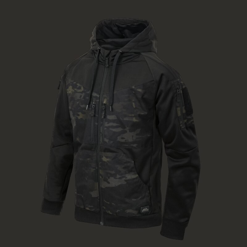 HELIKON ROGUE Hoodie (FullZip)(R) - Black/MultiCam(R) Black