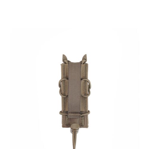 WAS Single Quick Mag Pouch for 9 mm Pistol Magazine - Coyote